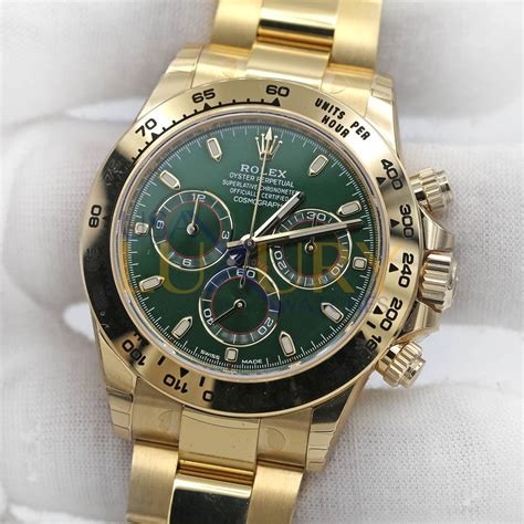 rolex cosmograph daytona green